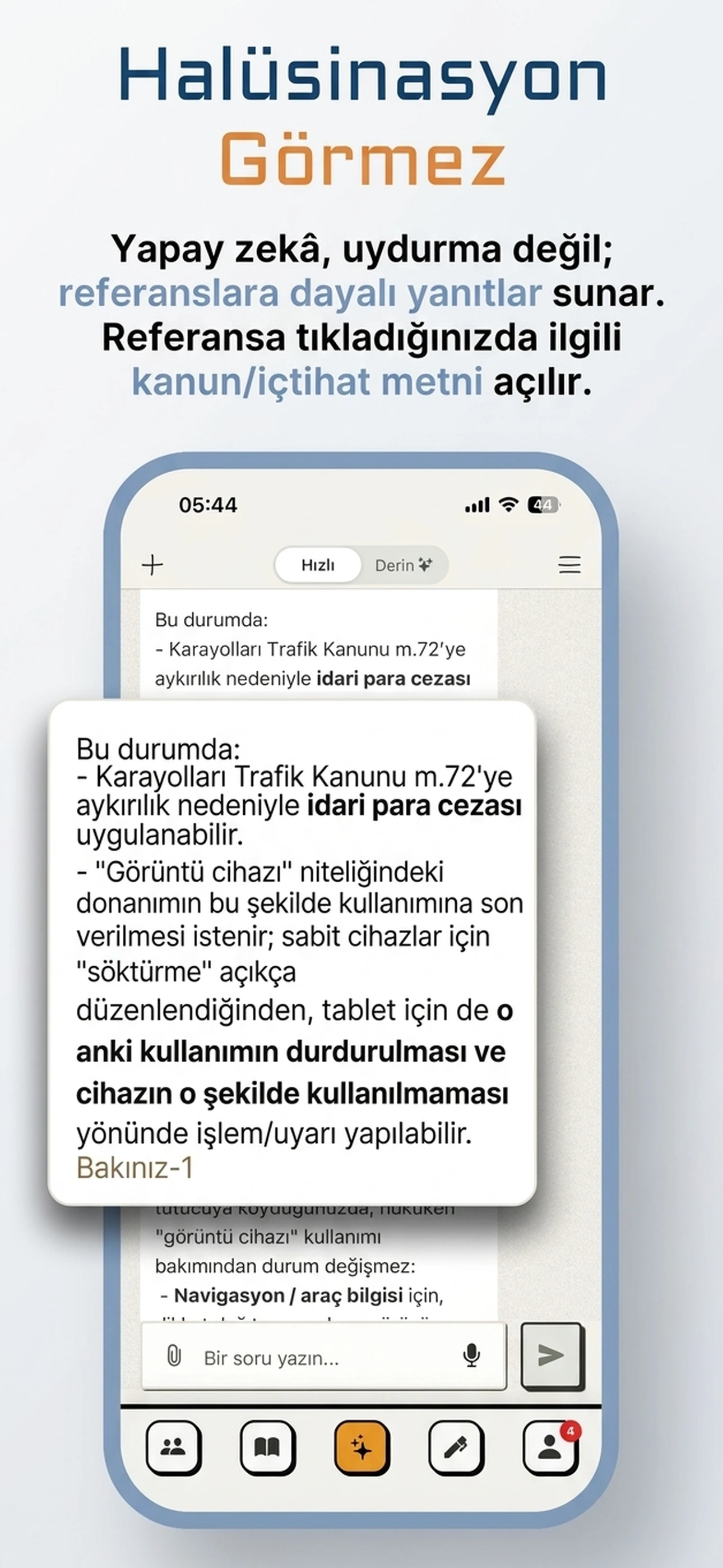 Avukatım YZ Ekran Görüntüsü 1