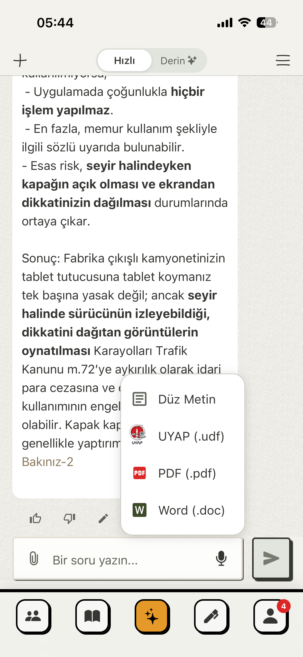 Avukatım YZ Ekran Görüntüsü 7