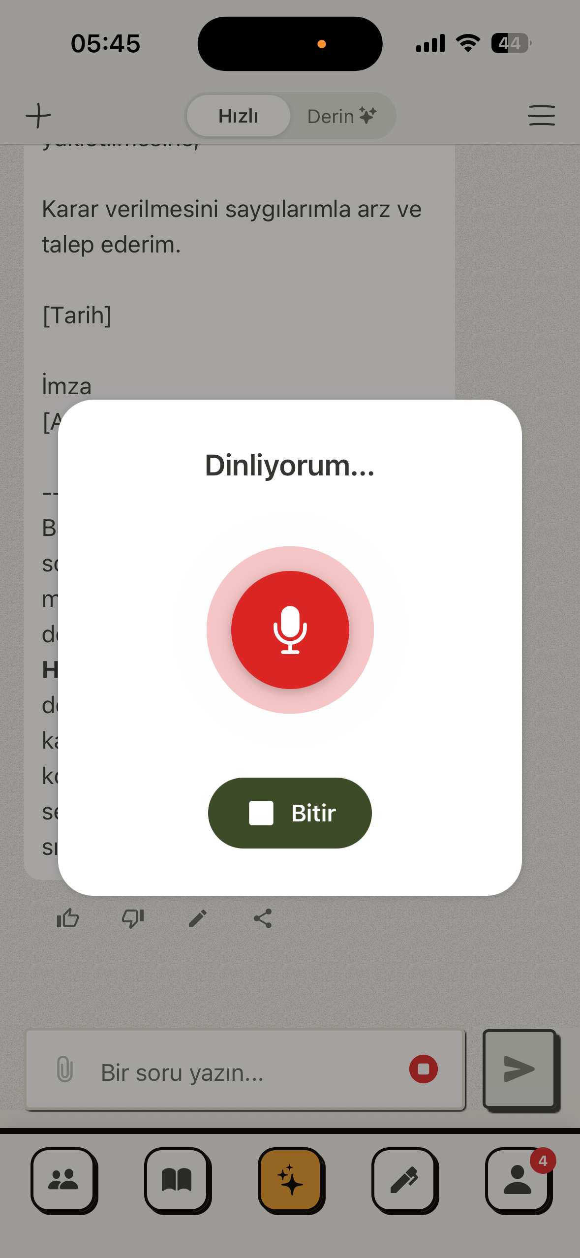 Avukatım YZ Ekran Görüntüsü 9
