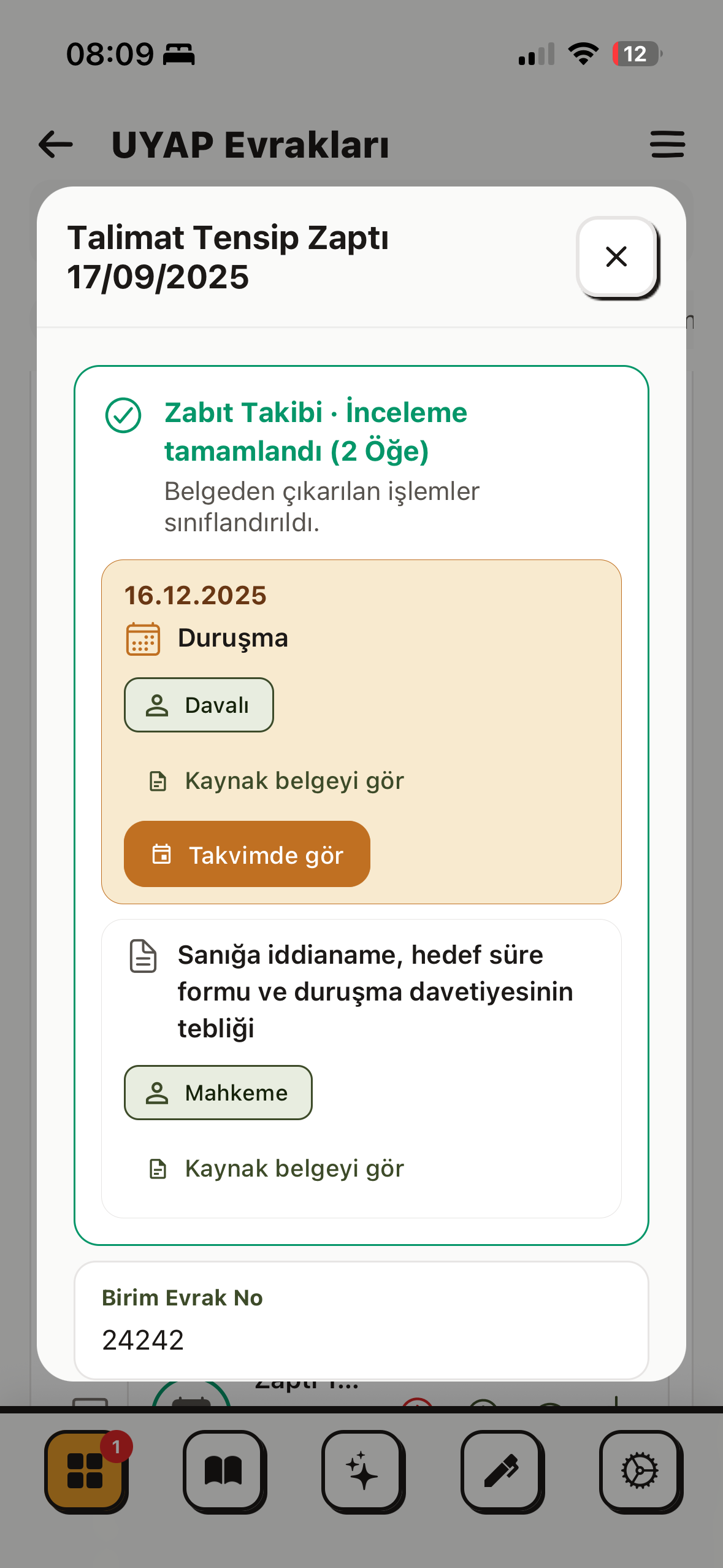 Avukatım YZ Ekran Görüntüsü 3
